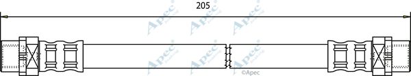 APEC BRAKING Тормозной шланг HOS3589